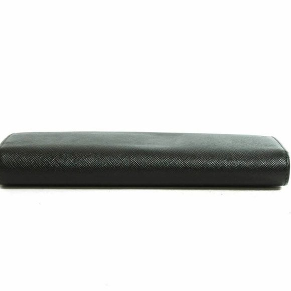 Prada Saffiano Black leather long wallet 2MV836 - Picture 4 of 6